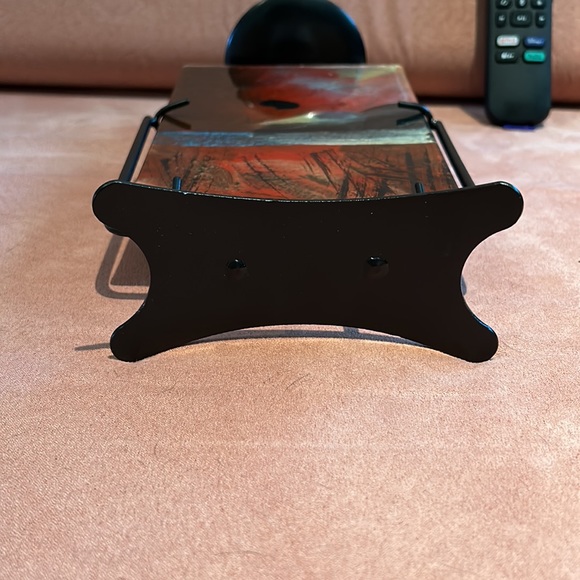 Red and Black Decorative Candle Holder - Picture 3 of 5